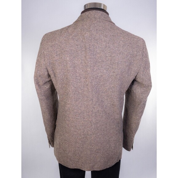 Paisley & Gray Tweed Brown Blazer 42R Casual Sports Coat Jacket Slim Wool Blend - Picture 8 of 14